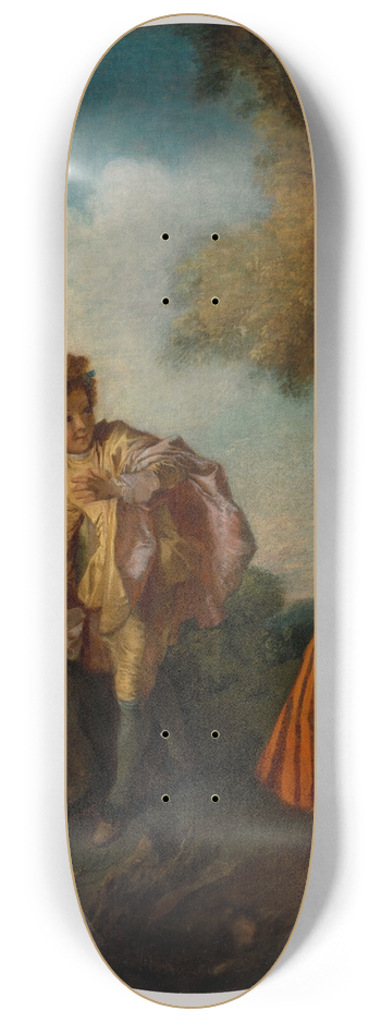 Nicolas Lancret - Blind Mans Bluff 8.25 inch art skate deck