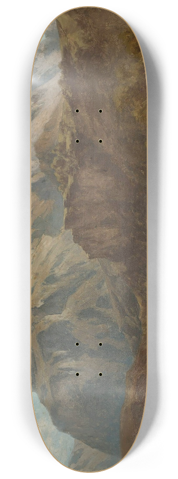 Antoni Kozakiewicz - Mountain landscape 8.25 inch art skate deck