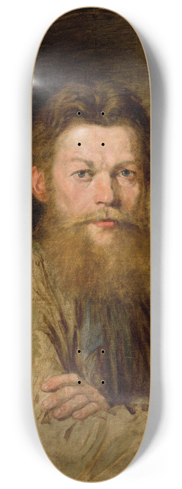 Antoni Kozakiewicz - Portrait of Sculptor Kazimierz Wakulski 8.25 inch art skate deck