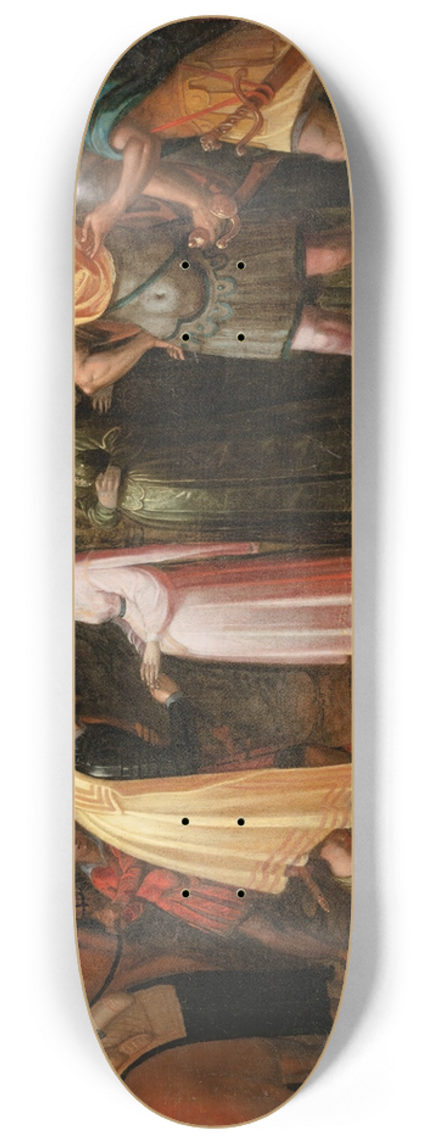 Nicolas Moillon - Scene of chevalry 8.25 inch art skate deck