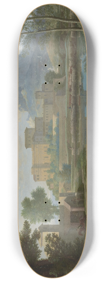 Nicolas Poussin - Landscape with a Calm 8.25 inch art skate deck