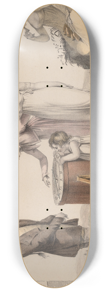 Nicolas Schencker - Les Oublies 8.25 inch art skate deck