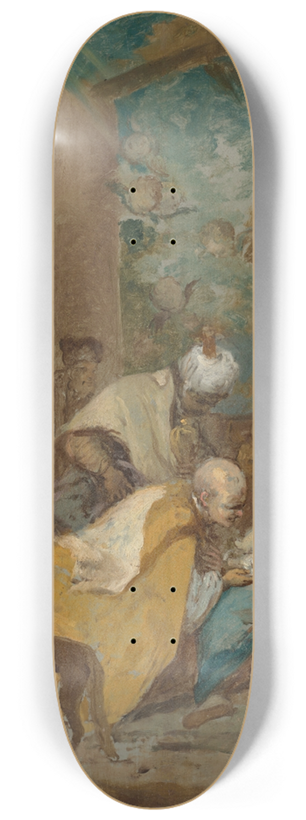 Nicolas Vleughels - The Adoration of the Magi 8.25 inch art skate deck