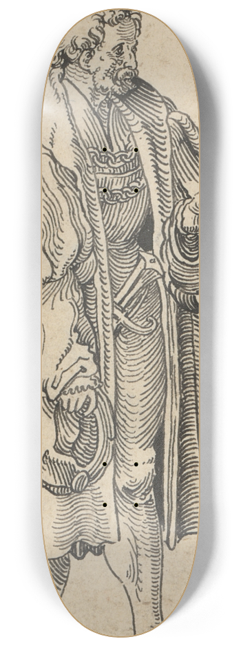 Niklaus Manuel - Bern Brger 8.25 inch art skate deck