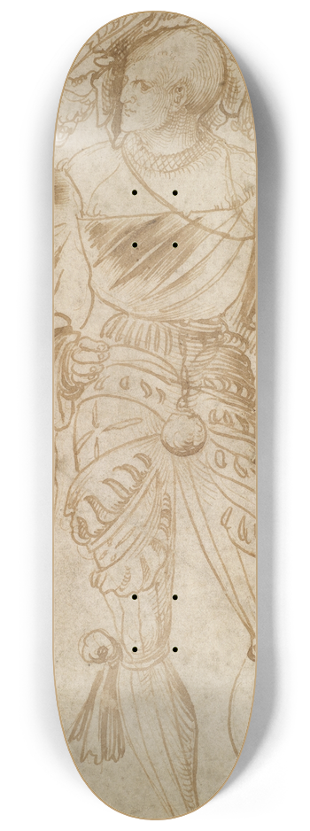 Niklaus Manuel - Eidgenosse 8.25 inch art skate deck