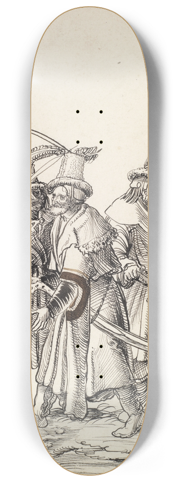 Niklaus Manuel - Fnf Stradioten 8.25 inch art skate deck