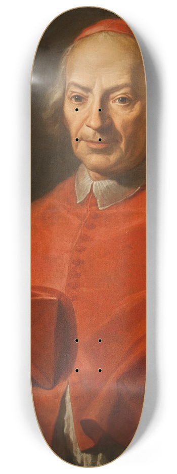 Antonio David - Portrait of a Cardinal 8.25 inch art skate deck