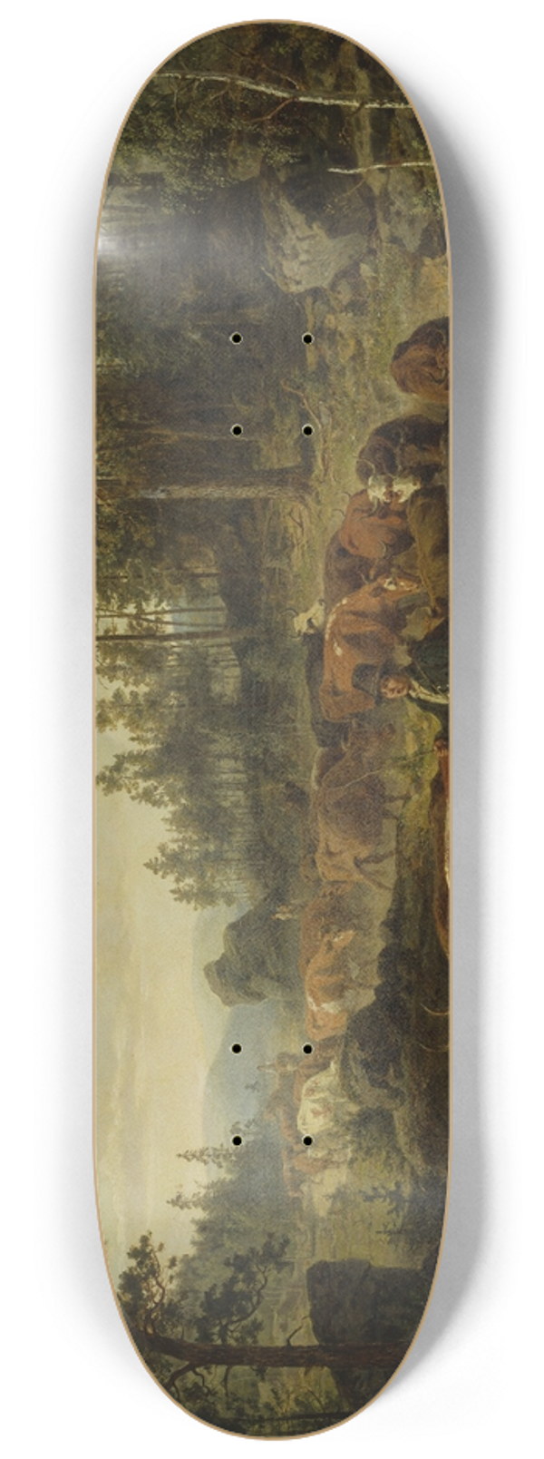 Nils Andersson - Driving Cattle in Smland 8.25 inch art skate deck