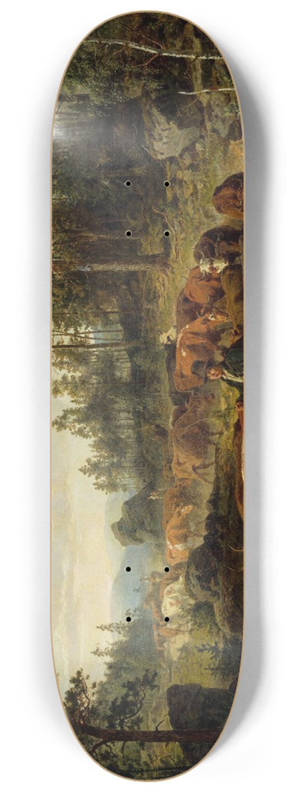 Nils Andresson - Driving Cattle in Smland 8.25 inch art skate deck