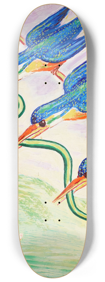 Nils Dardel - Den bortrvade ormen 8.25 inch art skate deck