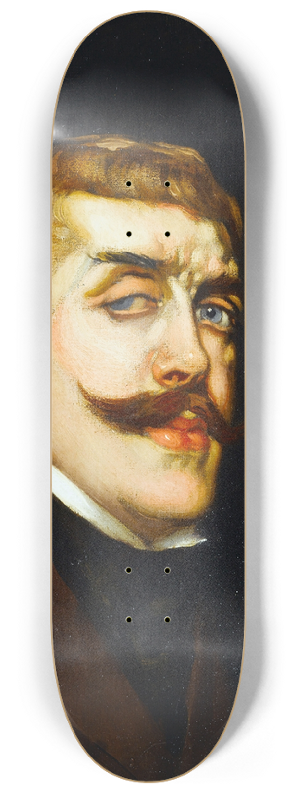 Antonio de La Gandara - Portrait de Jean Lorrain (1855-1906), crivain 8.25 inch art skate deck