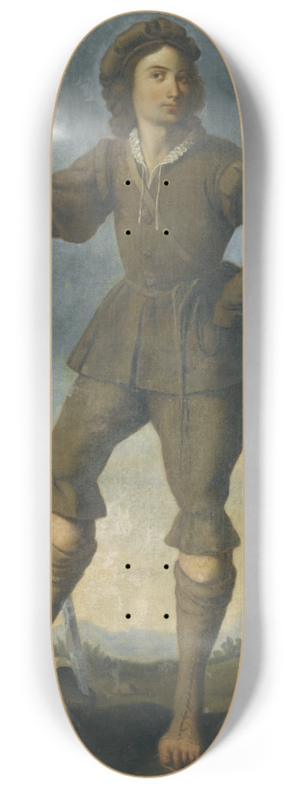 Antonio del Castillo Y Saavedra - David 8.25 inch art skate deck