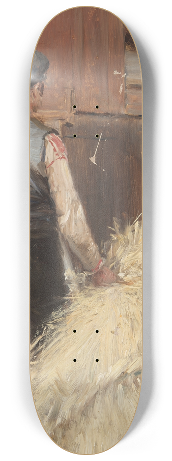 Nils Kreuger - Haymaking 8.25 inch art skate deck