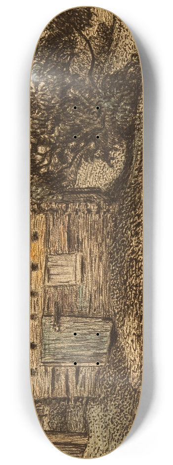 Nils Kreuger - Landscape 8.25 inch art skate deck