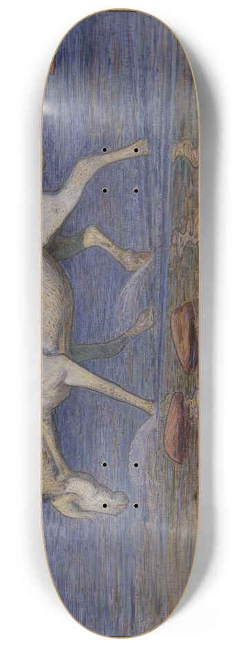 Nils Kreuger - On Stony Ground 8.25 inch art skate deck