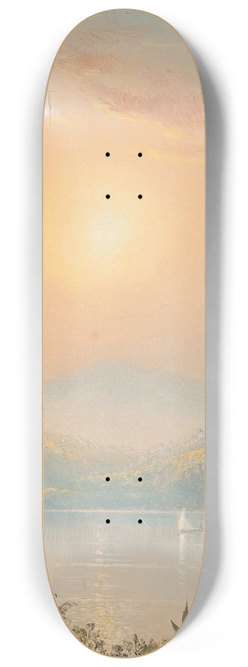 Norton Bush - Sailing in the Tropics 8.25 inch art skate deck