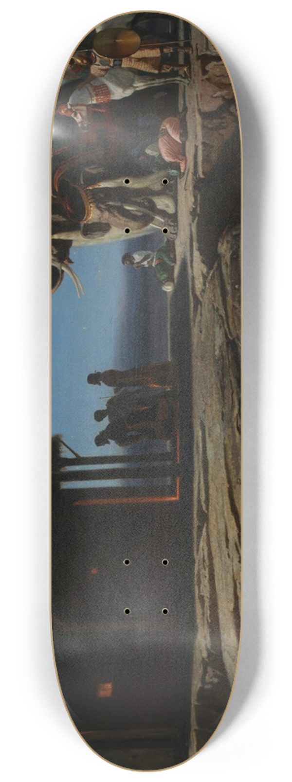 Octave Penguilly-L'haridon - Arrive des mages  Bthlem 8.25 inch art skate deck