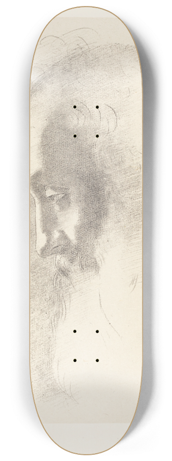 Odilon Redon - A La Vieillesse (To Old Age) 8.25 inch art skate deck