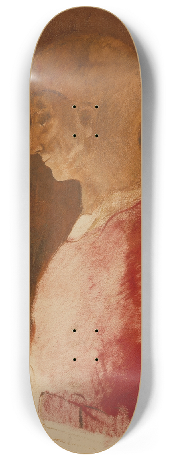 Odilon Redon - Le Graveur 8.25 inch art skate deck
