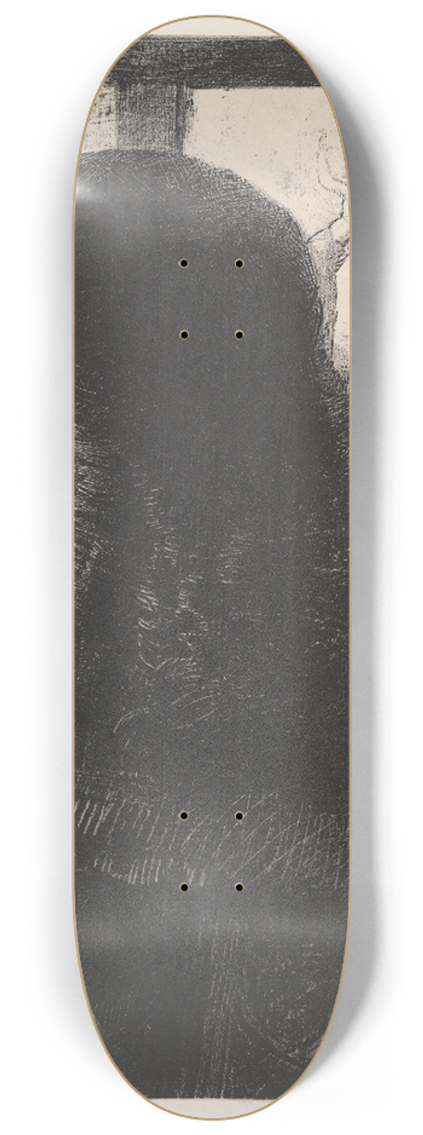 Odilon Redon - The Old Knight 8.25 inch art skate deck