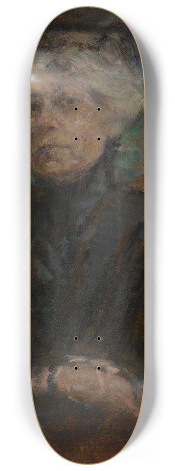 Olga Boznanska - Portrait of Berta Dylion 8.25 inch art skate deck