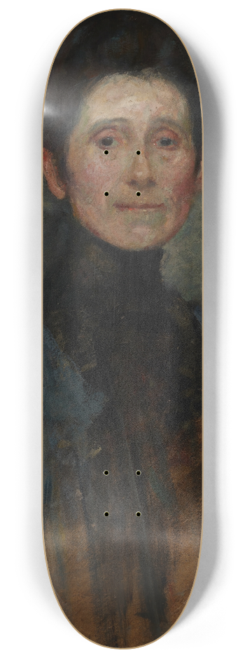 Olga Boznanska - Self-Portrait 8.25 inch art skate deck