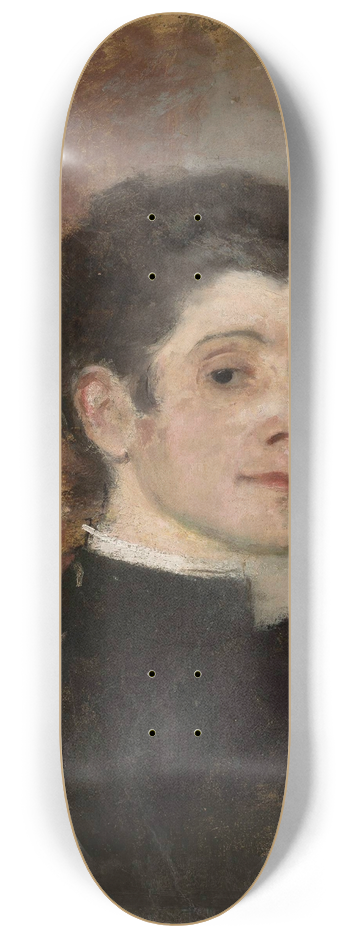 Olga Boznanska - Self-portrait 8.25 inch art skate deck