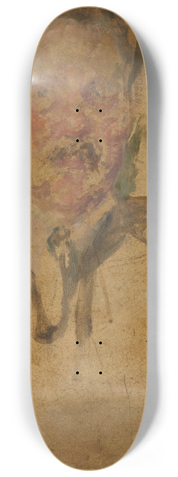 Olga Boznanska - Sketch to the Portrait of Mr Beyley 8.25 inch art skate deck