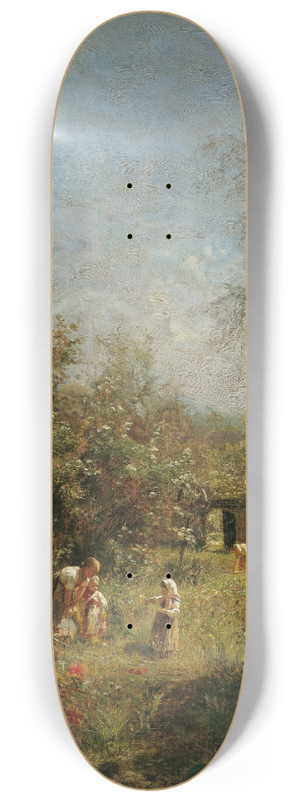 Olga Wisinger-Florian - Verfallener Friedhof in Goisern 8.25 inch art skate deck