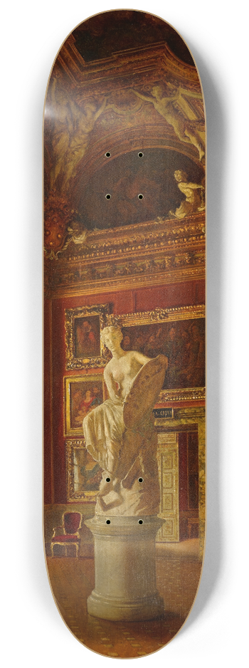 Oreste Costa - Interior of the Pitti Palace 8.25 inch art skate deck
