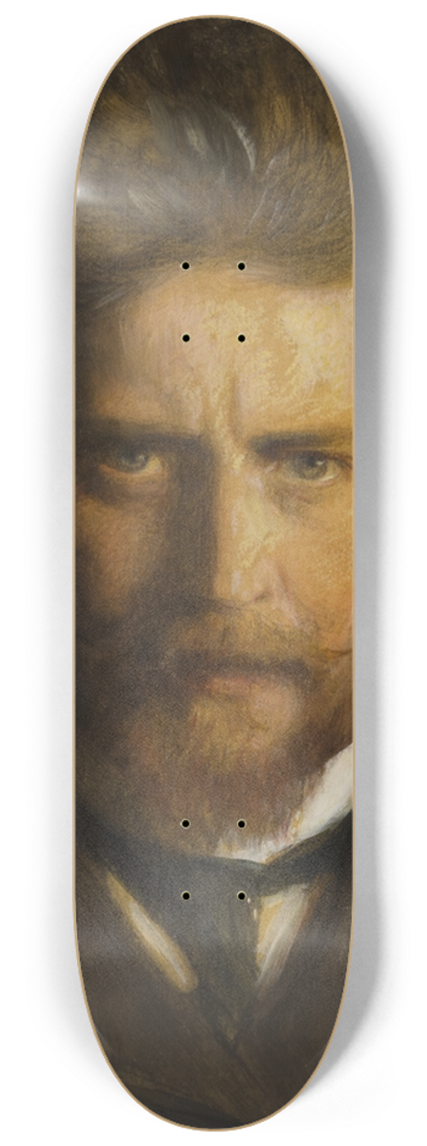 Oscar Bjrck - Self-portrait 8.25 inch art skate deck