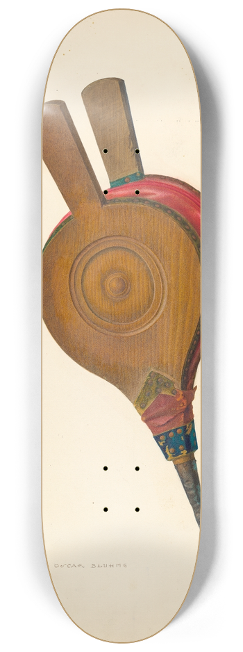 Oscar Bluhme - Bellows 8.25 inch art skate deck