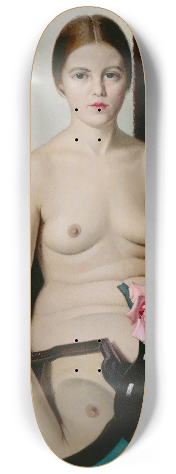 Oscar Ghiglia - The Artificial Rose 8.25 inch art skate deck
