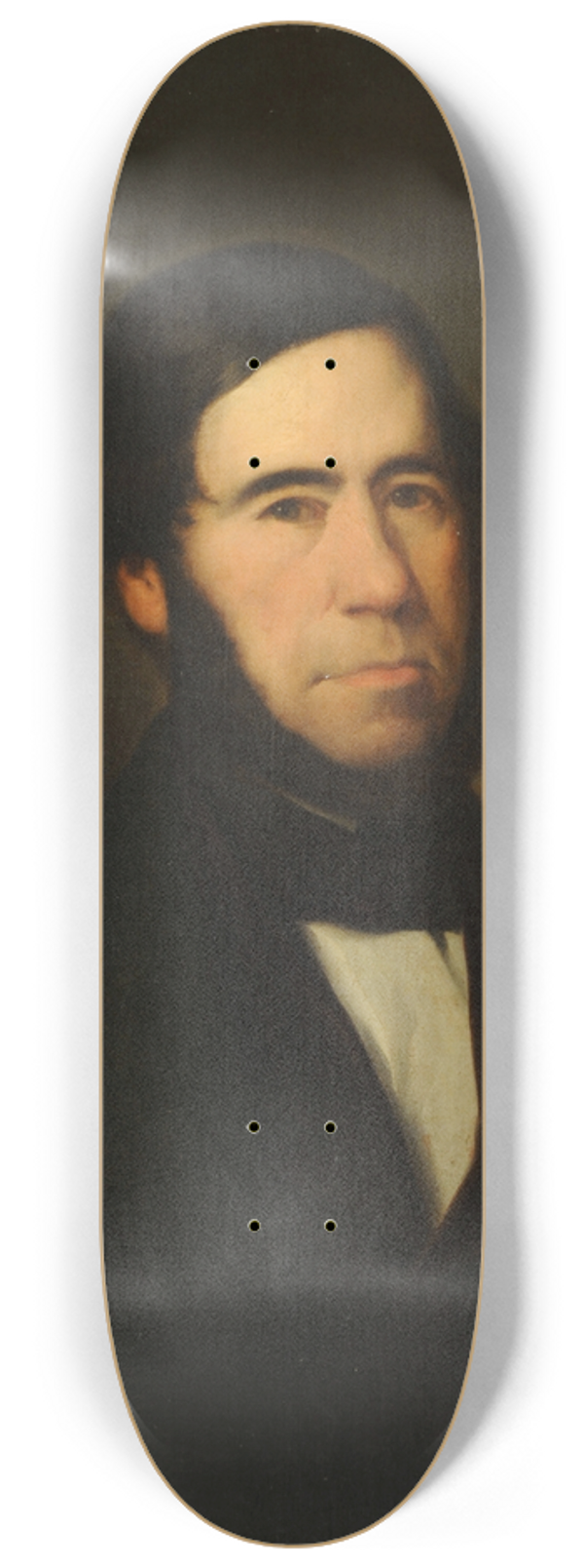 Antonio Mara Esquivel - Portrait of Don Manuel Jos de Guerrico 8.25 inch art skate deck