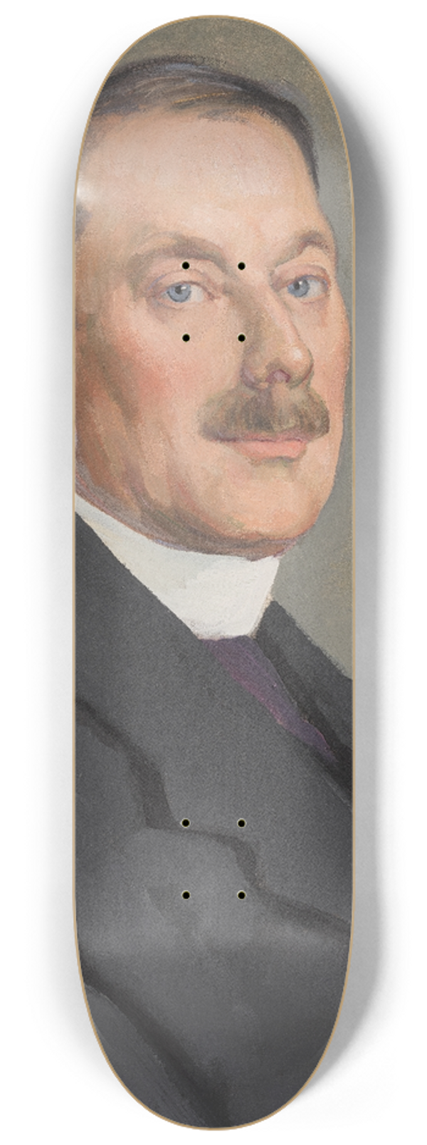 Ottilie Wilhelmine Roederstein - Portrait of Prof. Herxheimer 8.25 inch art skate deck