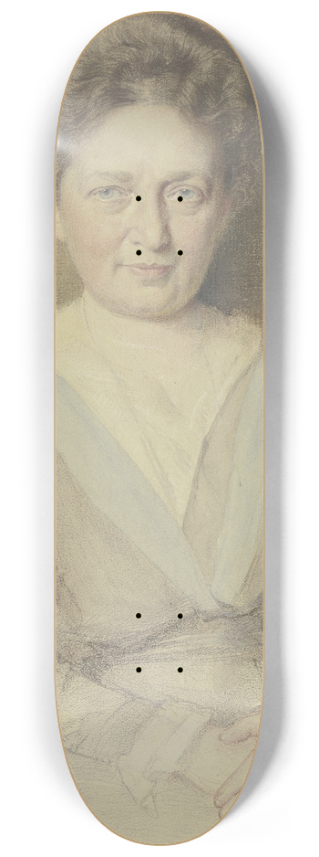 Ottmar Begas - Portrait of a woman 8.25 inch art skate deck