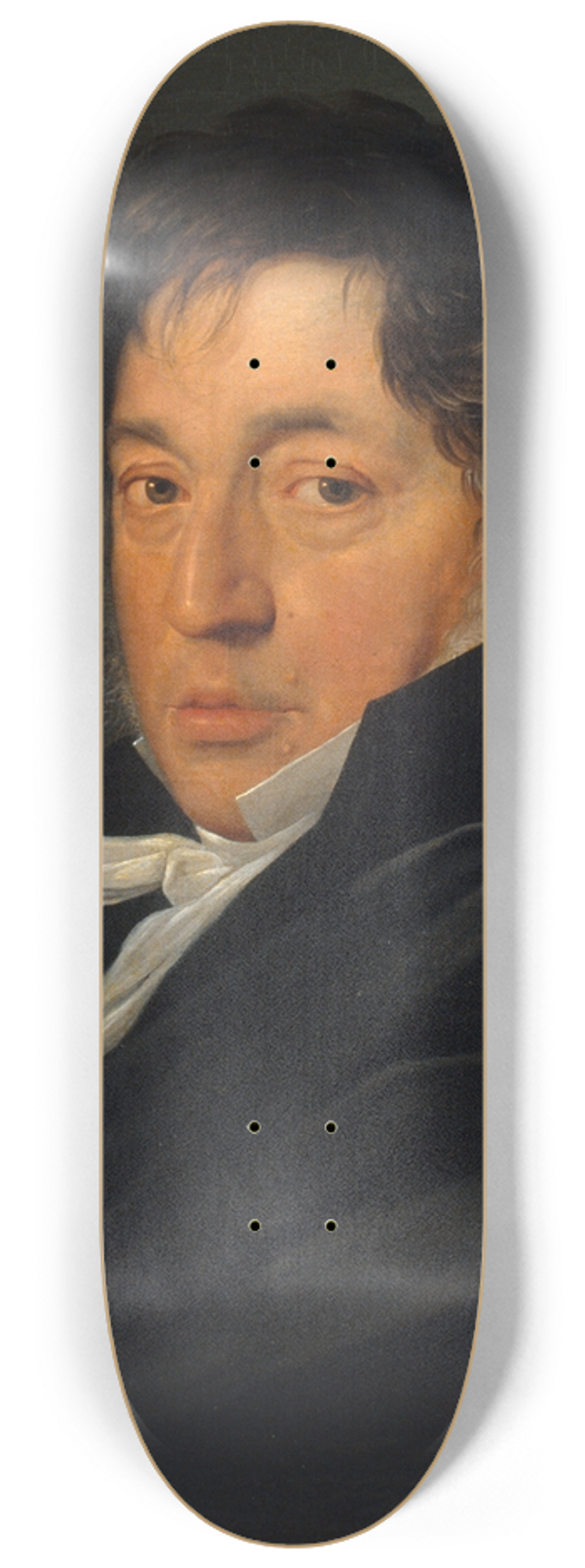 Antonio Mercar - Portrait of the Painter Zacaras Gonzlez Velzquez 8.25 inch art skate deck