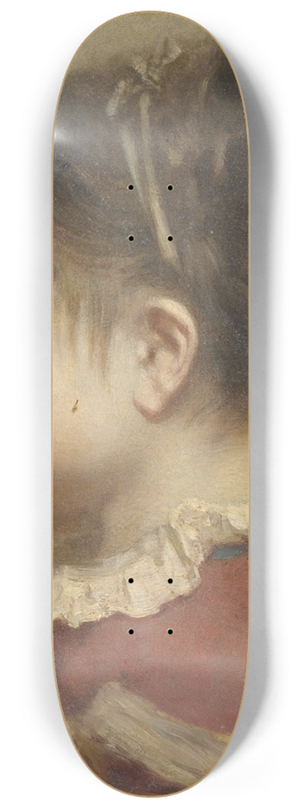 Otto Brandt - Profilbildnis eines kleinen Mdchens in rotem Kleid 8.25 inch art skate deck