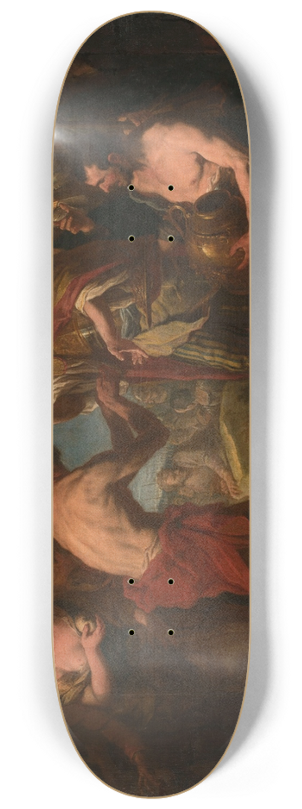 Antonio Molinari - A historical scene 8.25 inch art skate deck