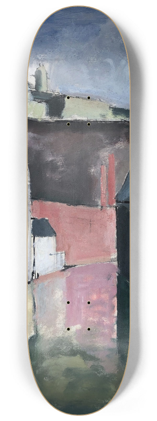 Otto Geigenberger - Aus Luxemburg 8.25 inch art skate deck