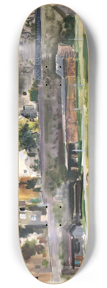 Otto Geigenberger - Braunau am Inn 8.25 inch art skate deck