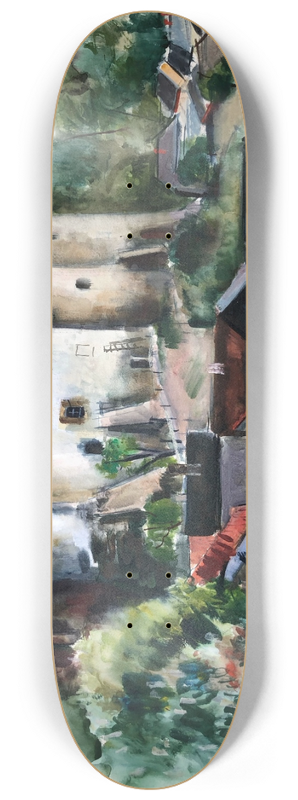 Otto Geigenberger - Clerf (Luxemburg) 8.25 inch art skate deck