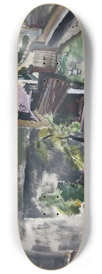 Otto Geigenberger - Gargnano am Gardasee 8.25 inch art skate deck