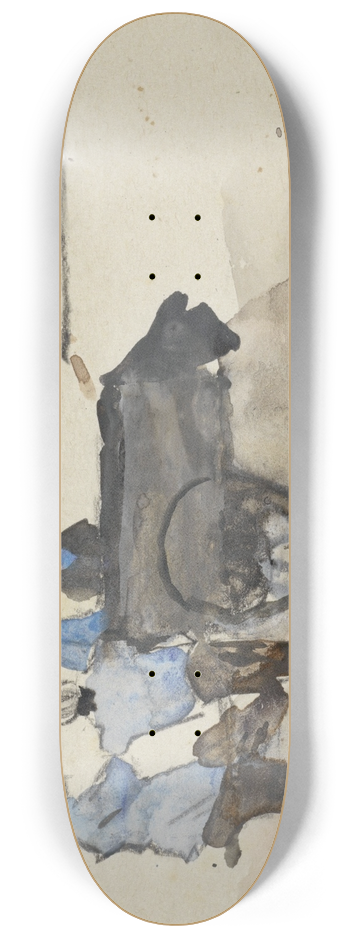 Adolf le Comte - Vier werklieden met een kar 8.25 inch art skate deck