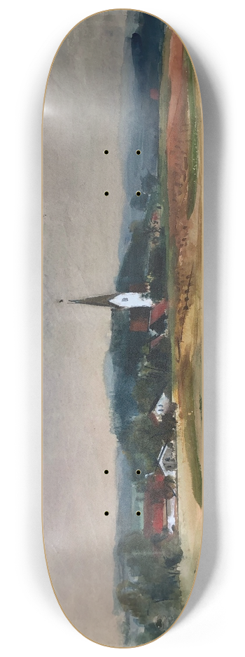 Otto Geigenberger - Odelsham bei Wasserburg am Inn 8.25 inch art skate deck