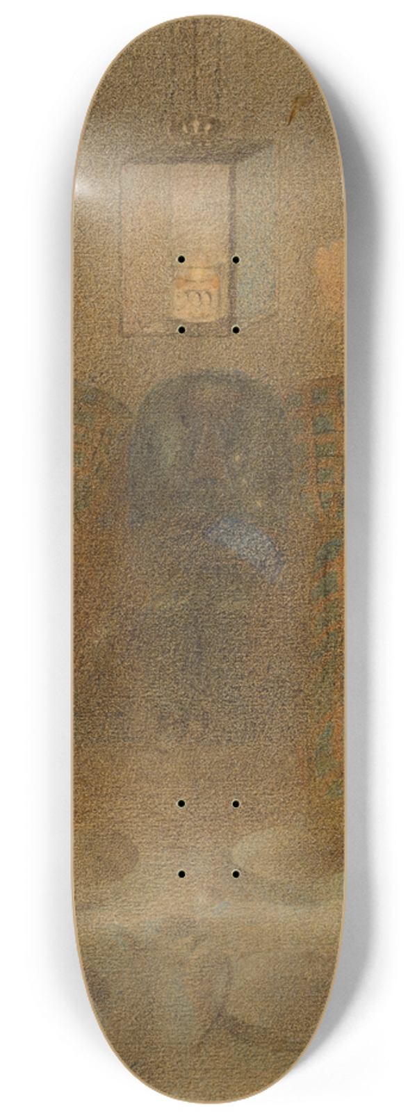 Otto Meyer-Amden - Dormitory. Complete Composition IV 8.25 inch art skate deck