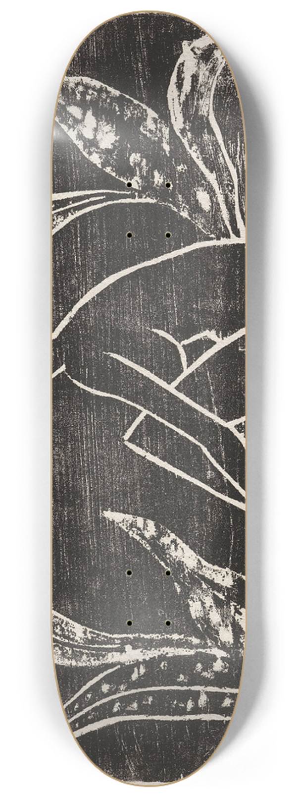 Otto Mueller - Mdchen zwischen Blattpflanzen (Mdchen im Schilf) 8.25 inch art skate deck