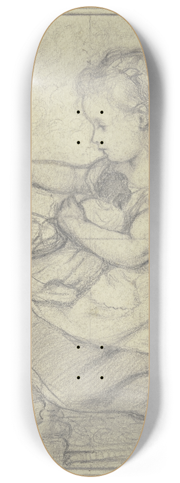 Otto Scholderer - Tea with Dolly 8.25 inch art skate deck