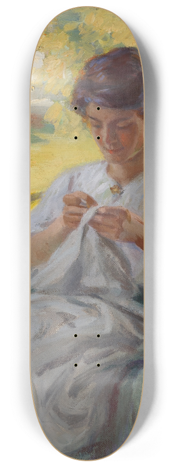 Otto Stark - A Summer Morning 8.25 inch art skate deck