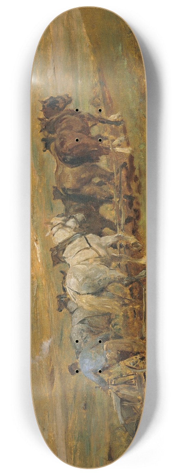 Otto von Thoren - Pflgender Bauer 8.25 inch art skate deck